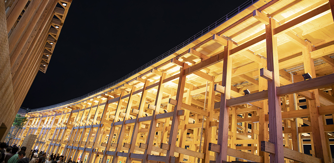 Grand Ring vid Expo 2025 i Osaka.