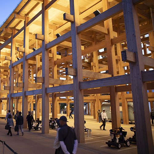 Grand Ring vid Expo 2025 i Osaka.